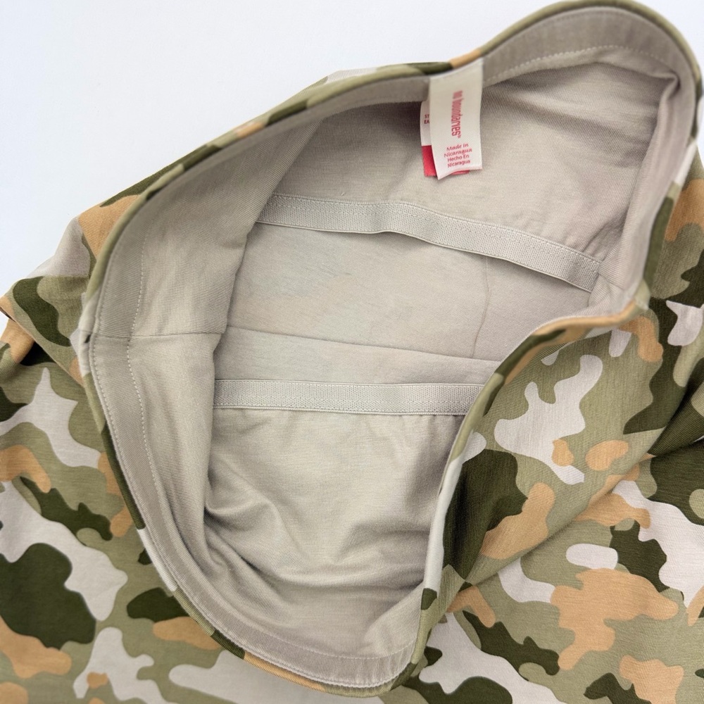 Y2K No Boundaries Camo Tube Top 100% Cotton Shelf Bra Strapless Size S/M - Picture 11 of 15